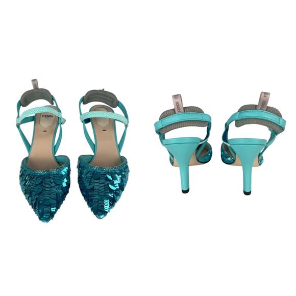 Fendi Sequined Heels - Picture 4 of 7